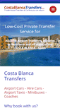 Mobile Screenshot of costa-blanca-transfers.com